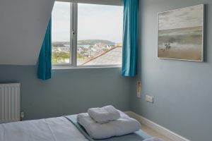 Double bedroom on the first floor at Newlands