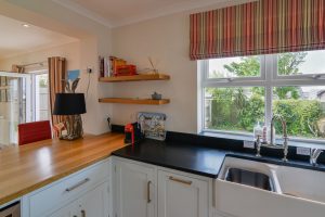 Kitchen at Newlands with Belfast sink