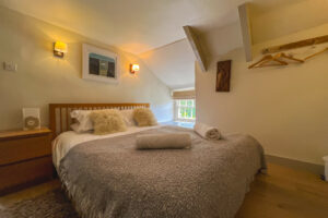 King bedroom at Millingworth Mill
