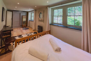Master bedroom at Millingworth Mill