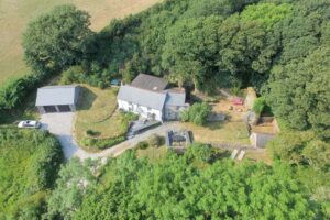 An aerial shot of Millingworth Mill