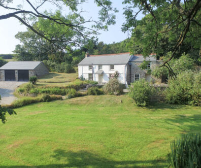 The large garden area at Millingworth Mill