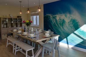 Dining area at Rumah Panjang