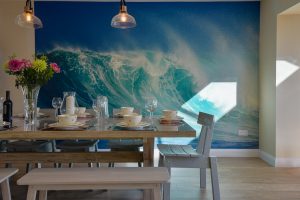 Dining table at Rumah Panjang