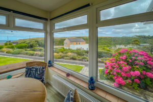 View of adjacent property from the sun room at 't Sandt