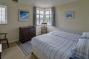 Twin bedroom which can be made as a superking if requested