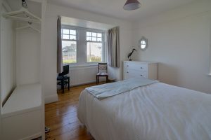 Ground floor King sized bedroom at Lowena