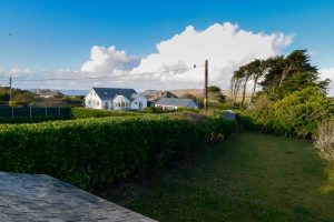 Views from the first floor towards the coast at Ysella