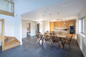 Ground floor kitchen and dining area at Ysella