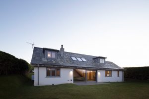 Rear view of Ysella from the garden