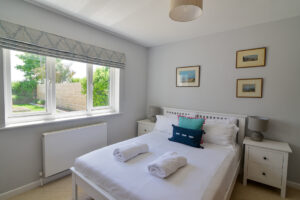 King sized bedroom on the ground floor at San Marcos