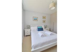 King sized bedroom on the ground floor at San Marcos