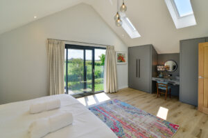 First Floor Super king bedroom with Juliette balcony at San Marcos