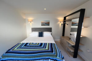 Ground floor ensuite double bedroom at Cornerstones