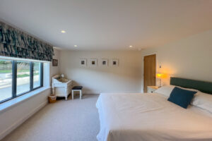 Ground floor ensuite King bedroom at Cornerstones