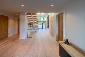 Ground floor entrance hallway at Cornerstones