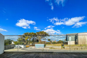 Balcony on the first floor at No 1 Treglos Gardens