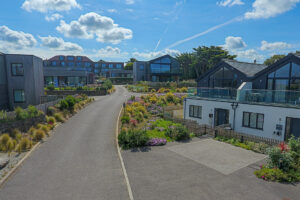 View of No 1 Treglos Gardens and driveway