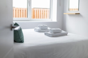 The second superking bed at The Look Out