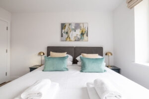 The superking bed in the second superking room at The Look Out which can be made as a twin bedroom if requested