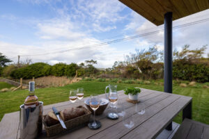 Picnic table at The Look Out
