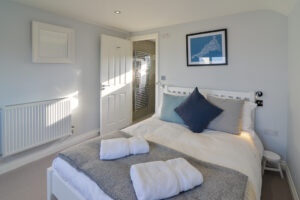Double ensuite bedroom on first floor at Coronado