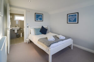 Double ensuite bedroom on the first floor at Coronado