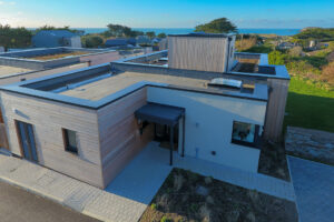 Exterior of The Look Out from the front of the house