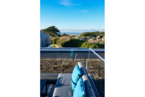 View from the first floor balcony at The Look Out