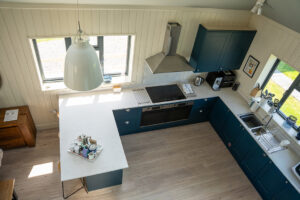 The kitchen area at Tremblaze