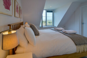The second floor master ensuite king bedroom at The View