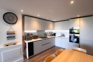 Fully equipped kitchen at No 2 Treglos