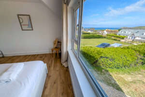 View from the large window in Bedroom 1 at Whitehaven
