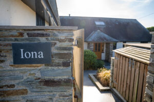 The entrance to Iona