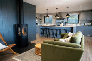 The living area in Iona
