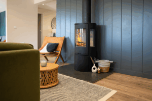 The living area at Iona