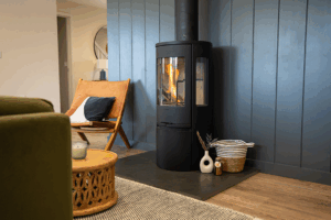 The living area at Iona